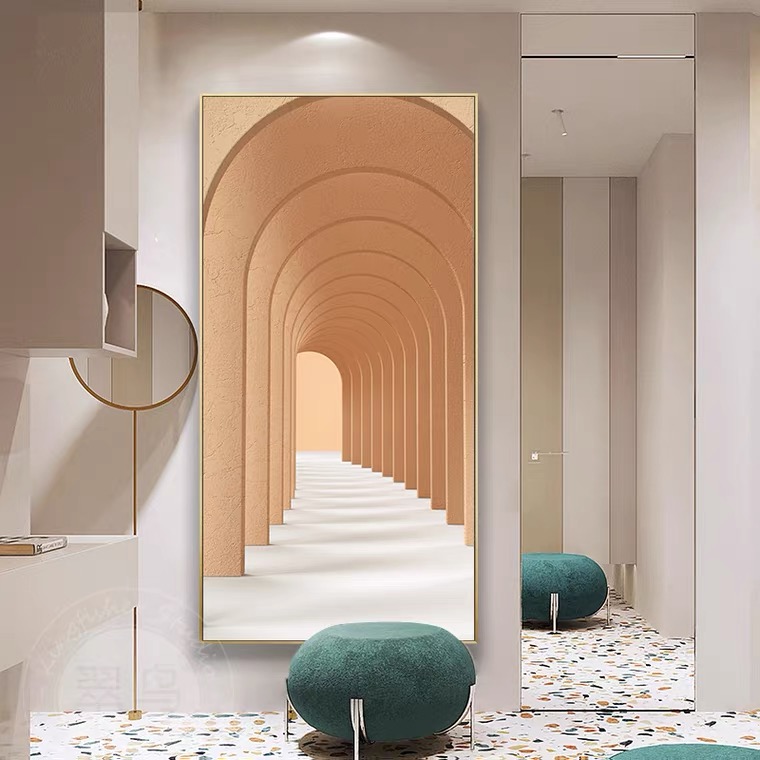 家庭装饰画,客厅装饰画,玄关装饰画,妙彩装饰画,妙彩金饰画工坊