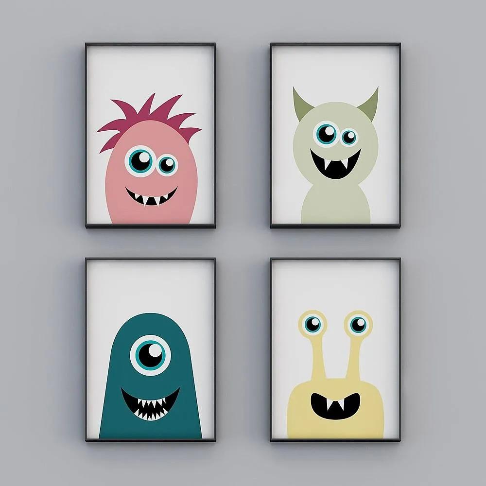 妙彩教你如何用装饰画给孩子营造一个充满童趣