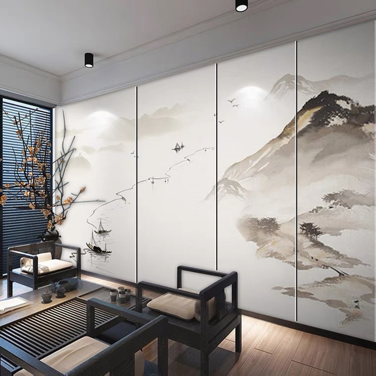 集成墙板背景墙那里有,家庭装饰画去哪买,济南妙彩金饰画