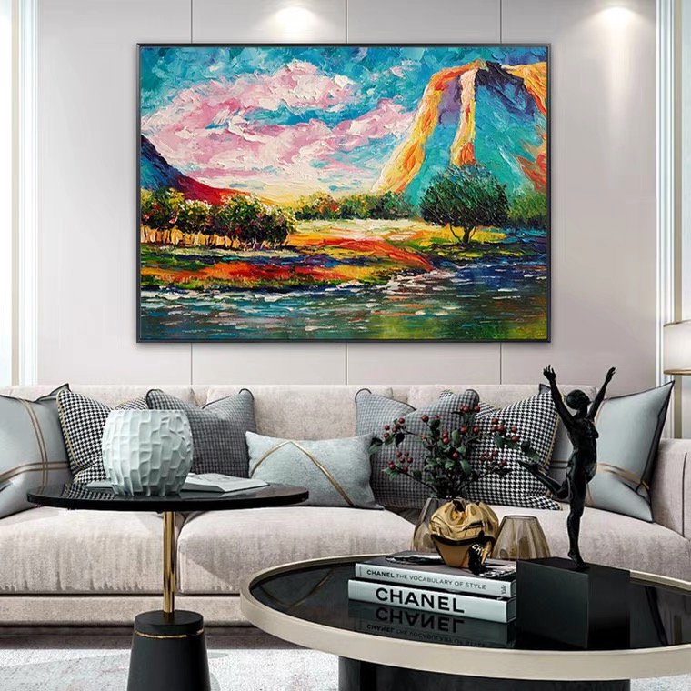 艺术油画装饰画,客厅油画加盟,妙彩油画艺雕,油画装饰画加盟,妙彩金饰画加盟